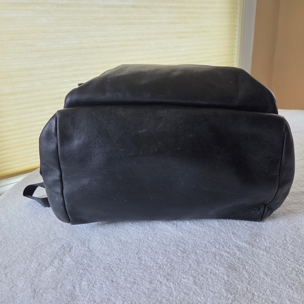 Prada Calfskin Leather Backpack Black - Picture 3 of 13